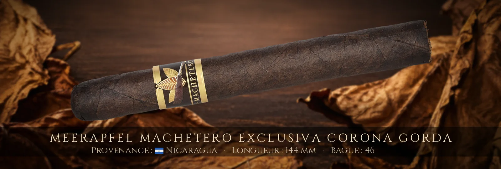 Meerapfel Machetero Exclusiva Corona Gorda — Meerapfel — Nicaragua