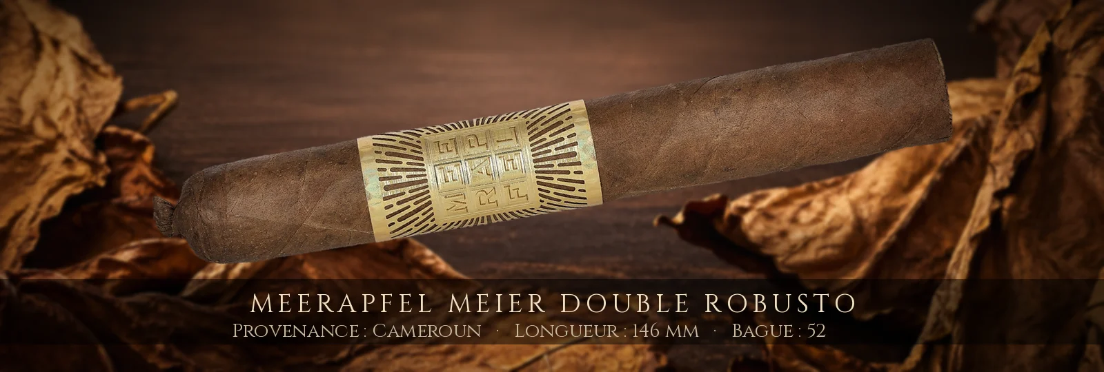Meerapfel Meier Double Robusto — Meerapfel — Cameroun