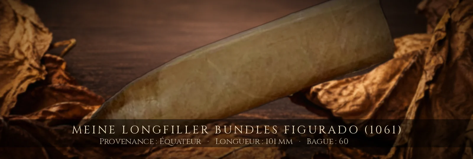 Meine Longfiller Bundles Figurado (1061) — Meine — Équateur