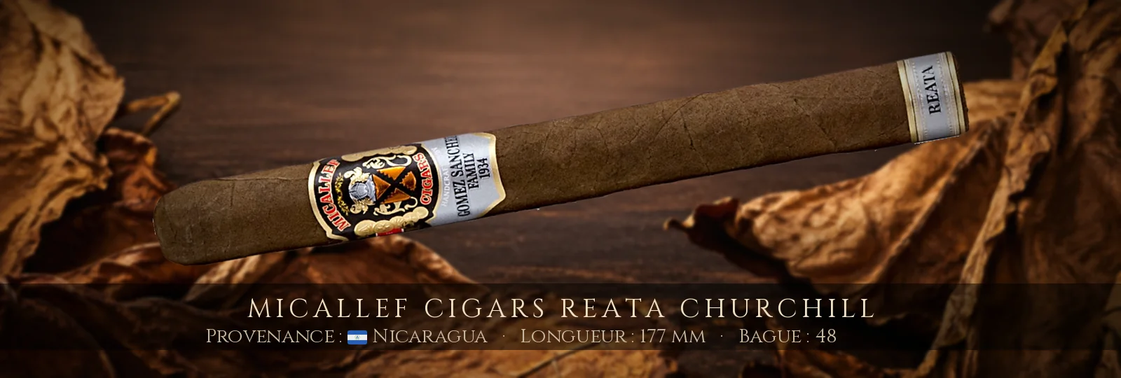 Micallef cigars Reata Churchill — Micallef — Nicaragua