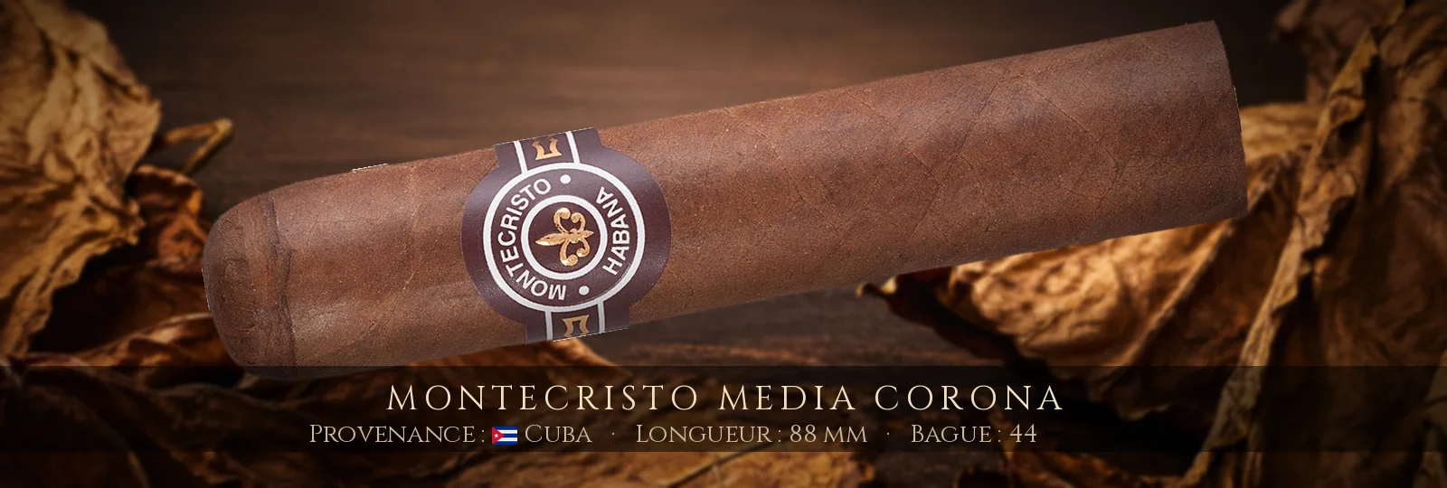 Montecristo Media Corona — Montecristo — Cuba