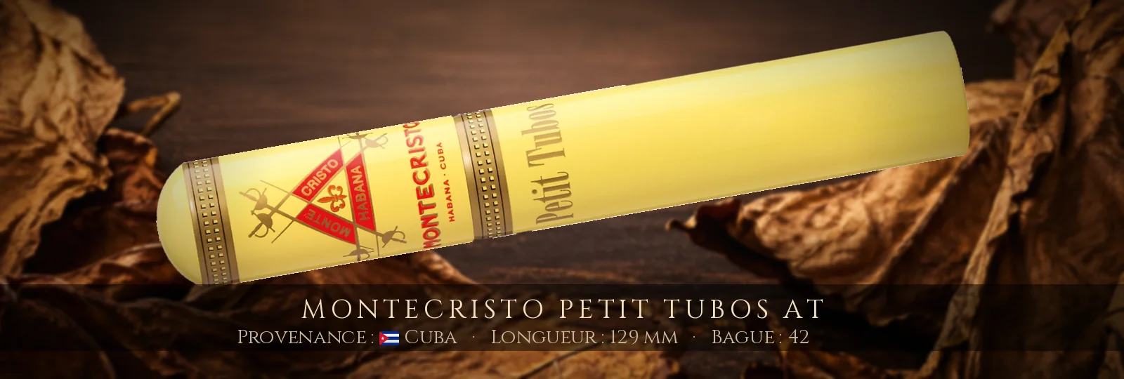 Montecristo Petit Tubos AT — Montecristo — Cuba