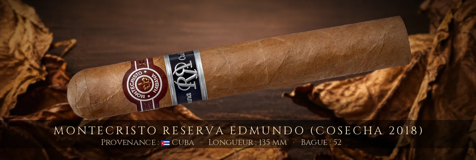 Montecristo Reserva Edmundo (Cosecha 2018) — Montecristo — Cuba