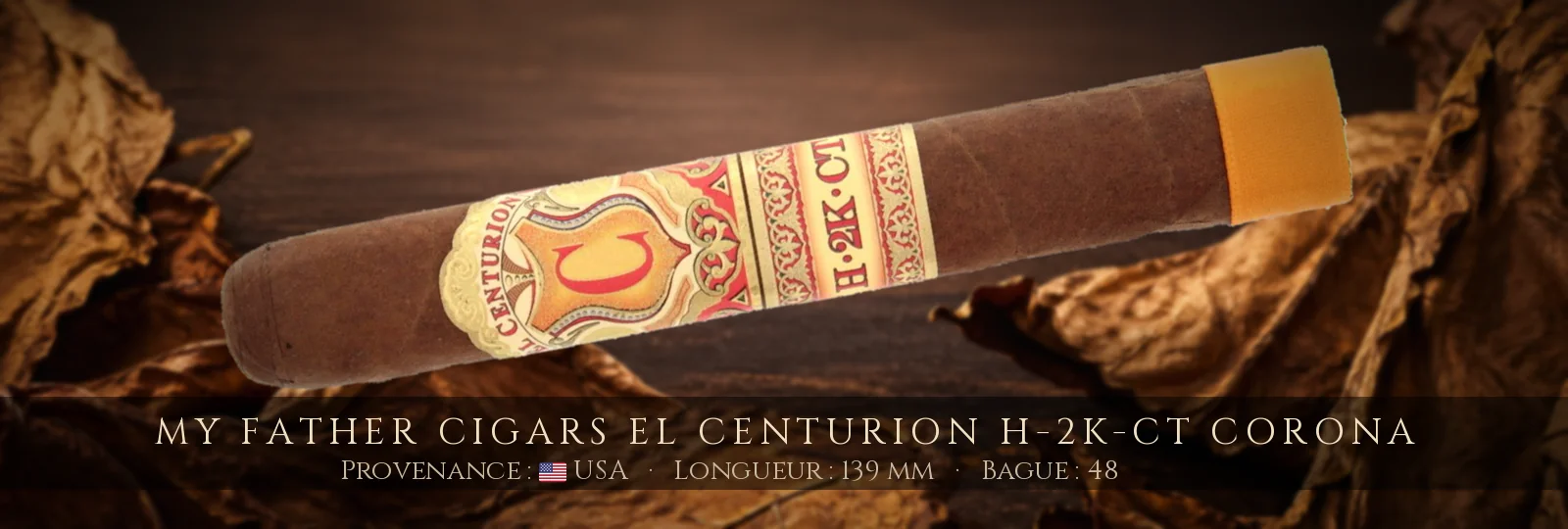 My Father Cigars El Centurion H-2K-CT Corona — My Father Cigars — USA