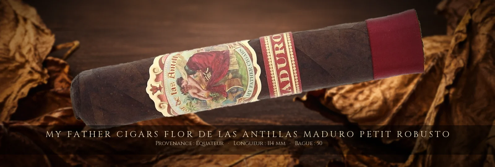 My Father Cigars Flor de las Antillas Maduro Petit Robusto — My Father Cigars — Équateur