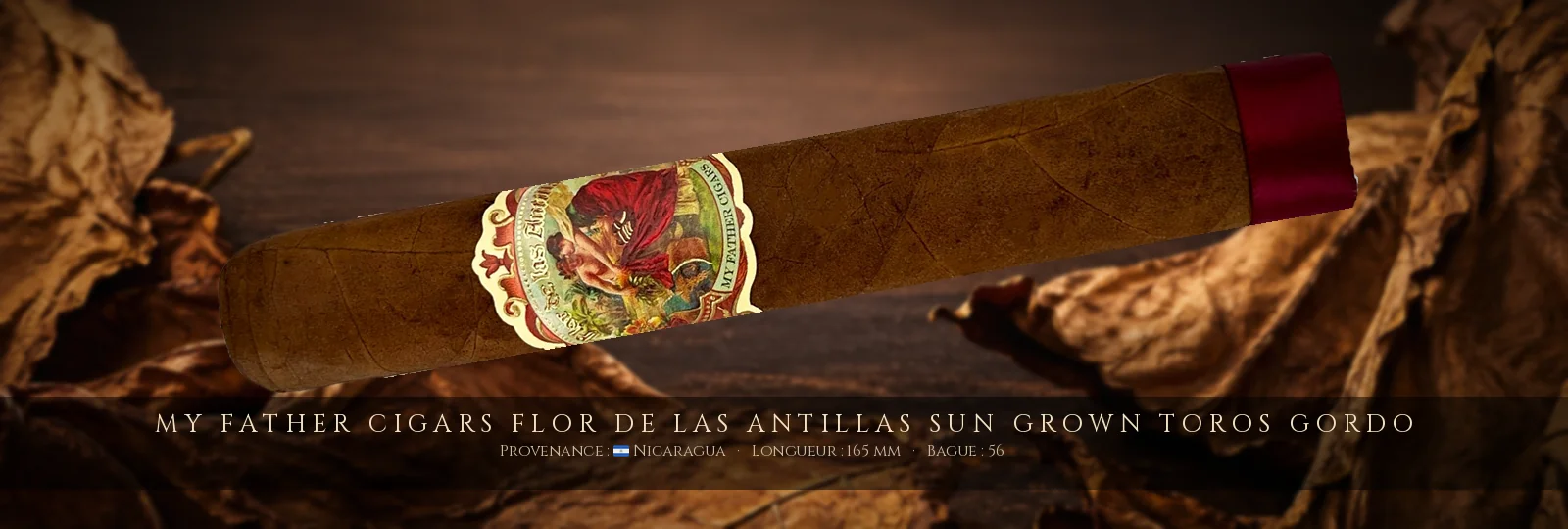 My Father Cigars Flor de las Antillas Sun Grown Toros Gordo — My Father Cigars — Nicaragua