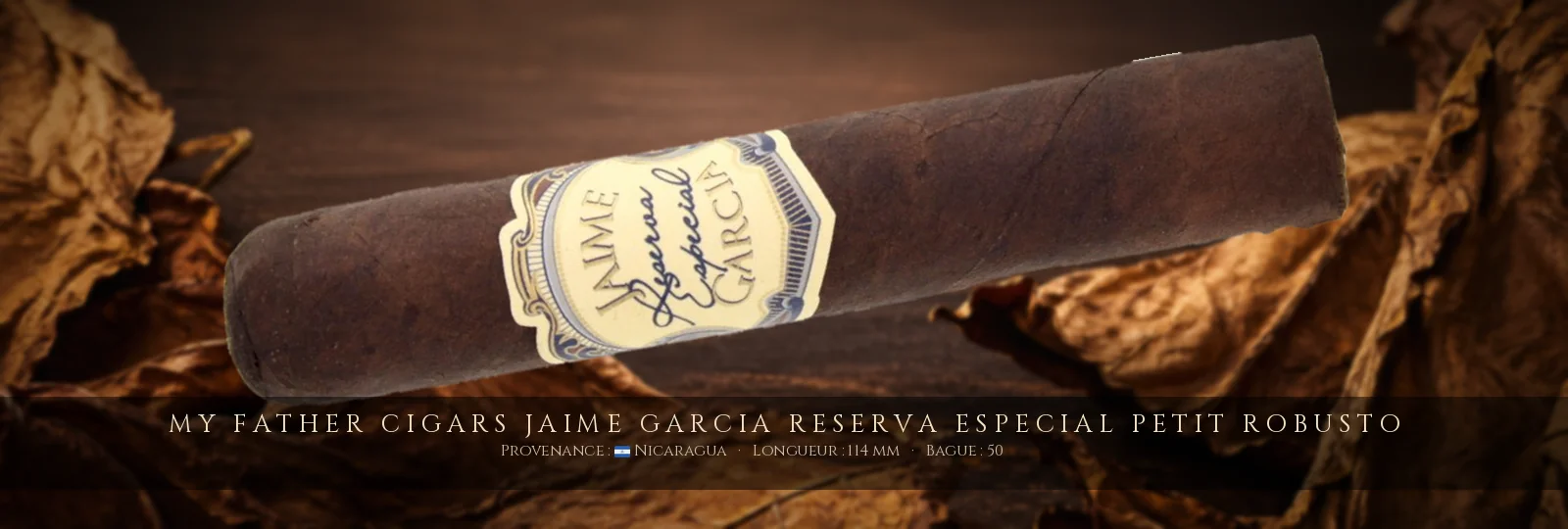 My Father Cigars Jaime Garcia Reserva Especial Petit Robusto — My Father Cigars — Nicaragua