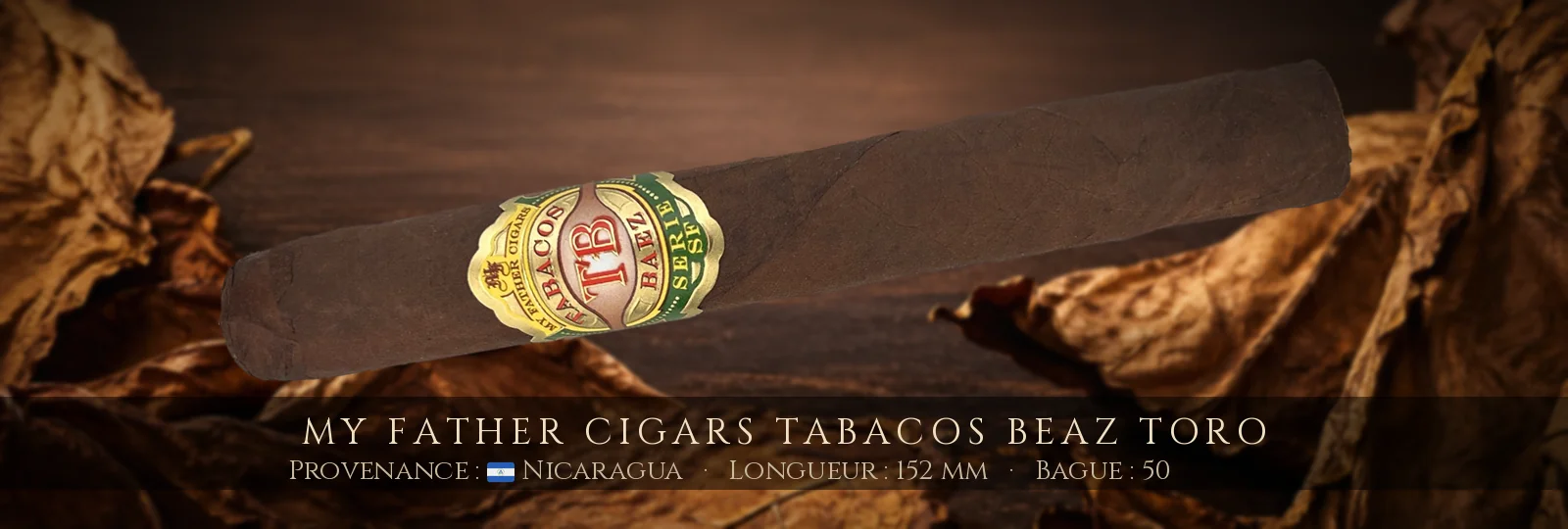 My Father Cigars Tabacos Beaz Toro — My Father Cigars — Nicaragua