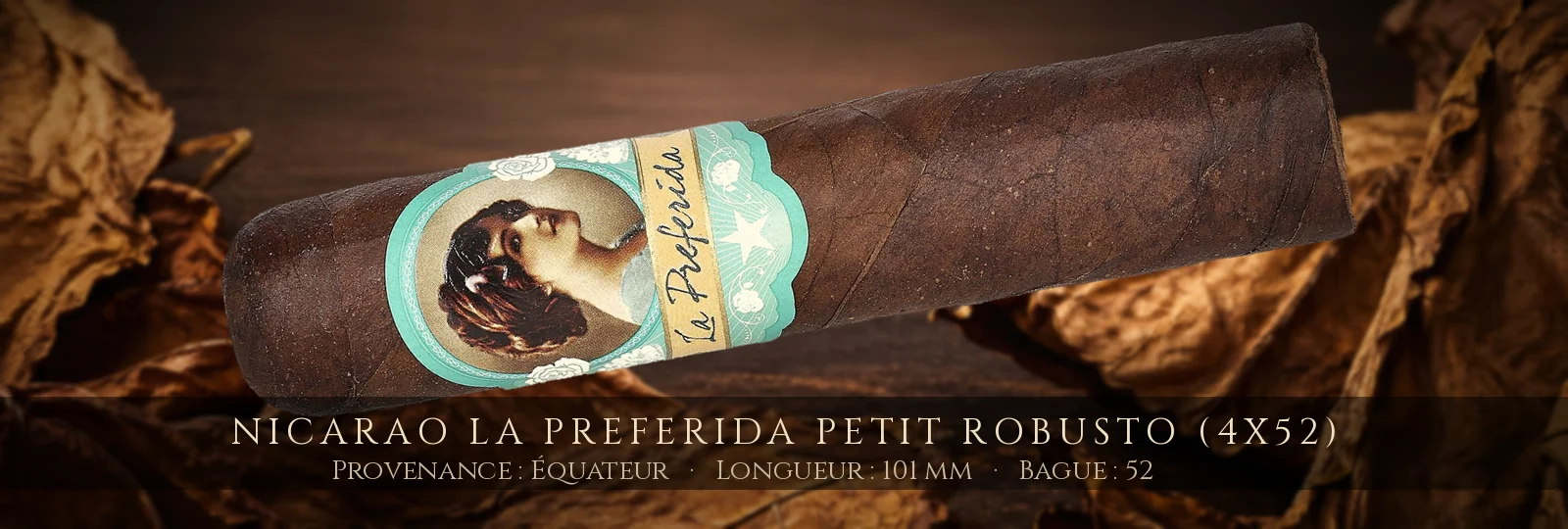 Nicarao La Preferida Petit Robusto (4x52) — Nicarao — Équateur