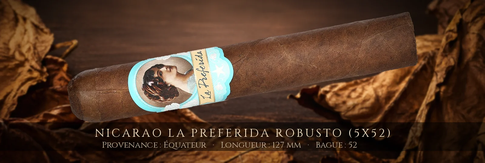 Nicarao La Preferida Robusto (5x52) — Nicarao — Équateur