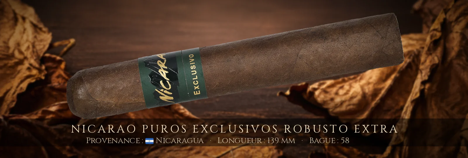 Nicarao Puros Exclusivos Robusto Extra — Nicarao — Nicaragua