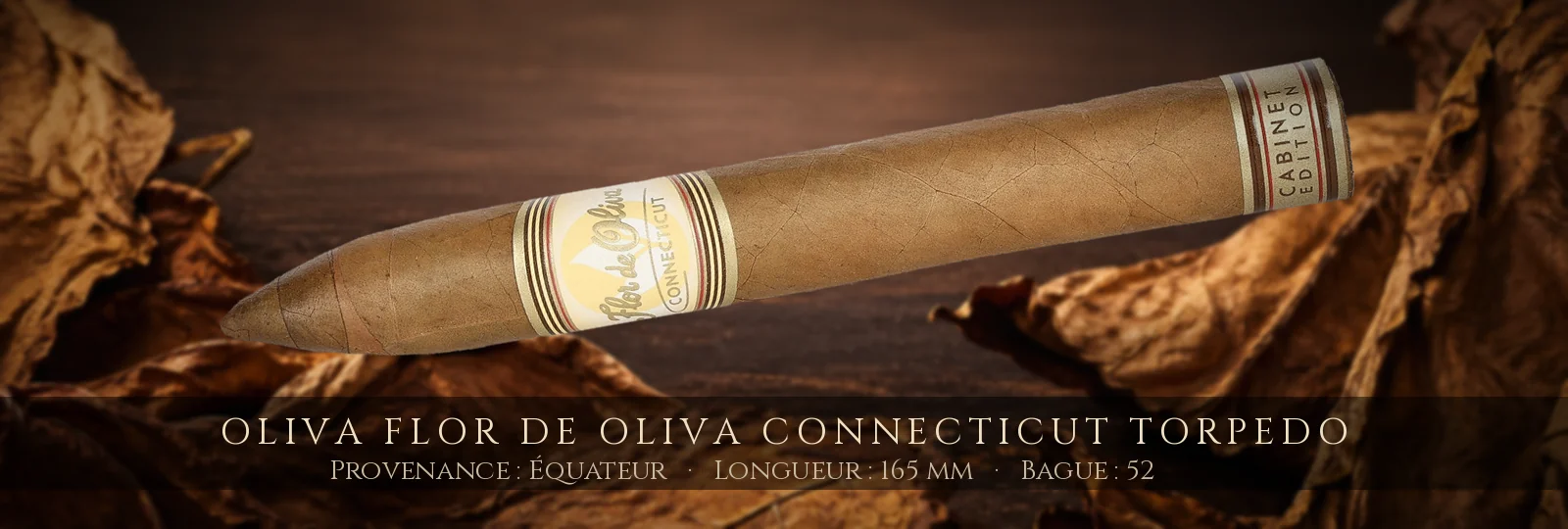Oliva Flor de Oliva Connecticut Torpedo