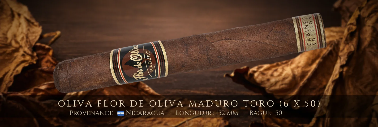 Oliva Flor de Oliva Maduro Toro (6 x 50)