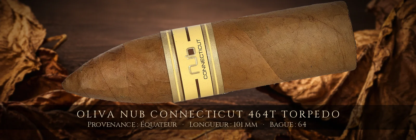 Oliva NUB Connecticut 464T Torpedo — Oliva — Équateur