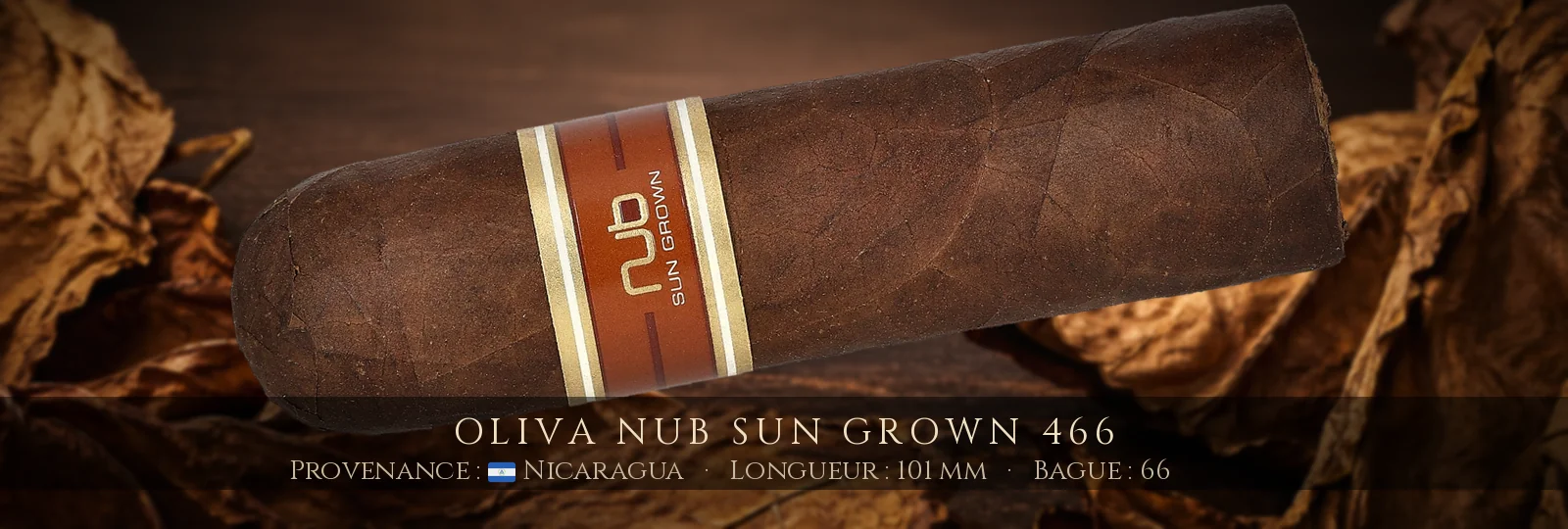Oliva NUB Sun Grown 466 — Oliva — Nicaragua