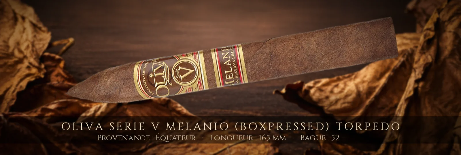 Oliva Serie V Melanio (Boxpressed) Torpedo