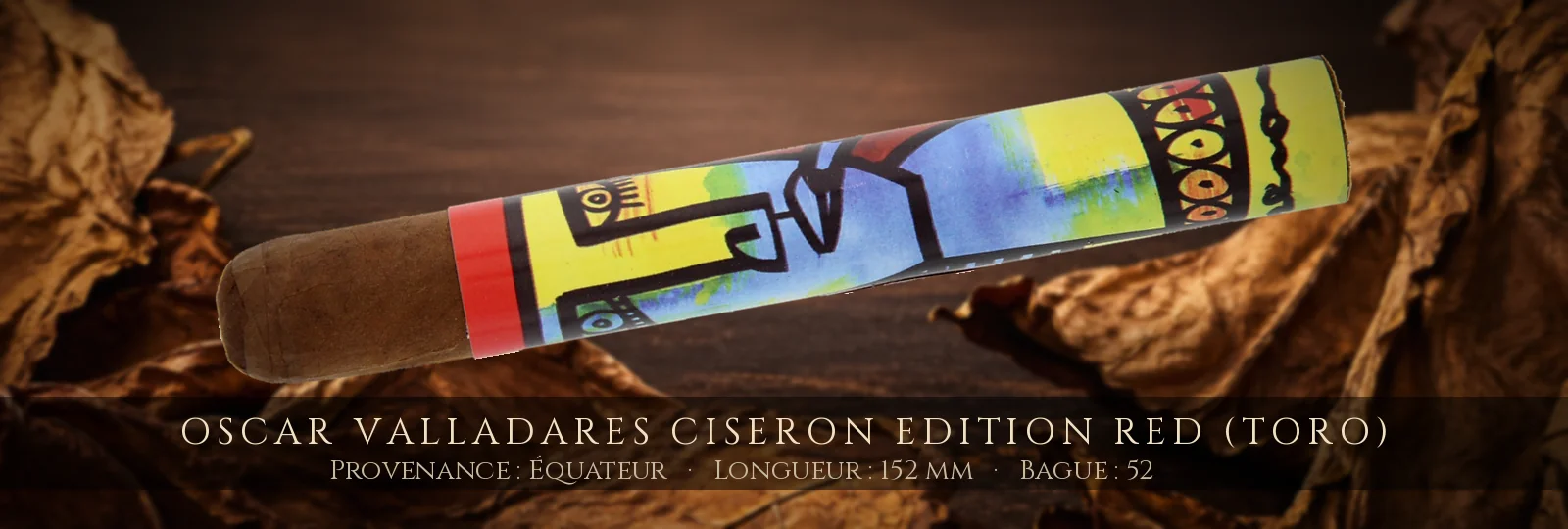 Oscar Valladares Ciseron Edition Red (Toro) — Oscar Valladares — Équateur