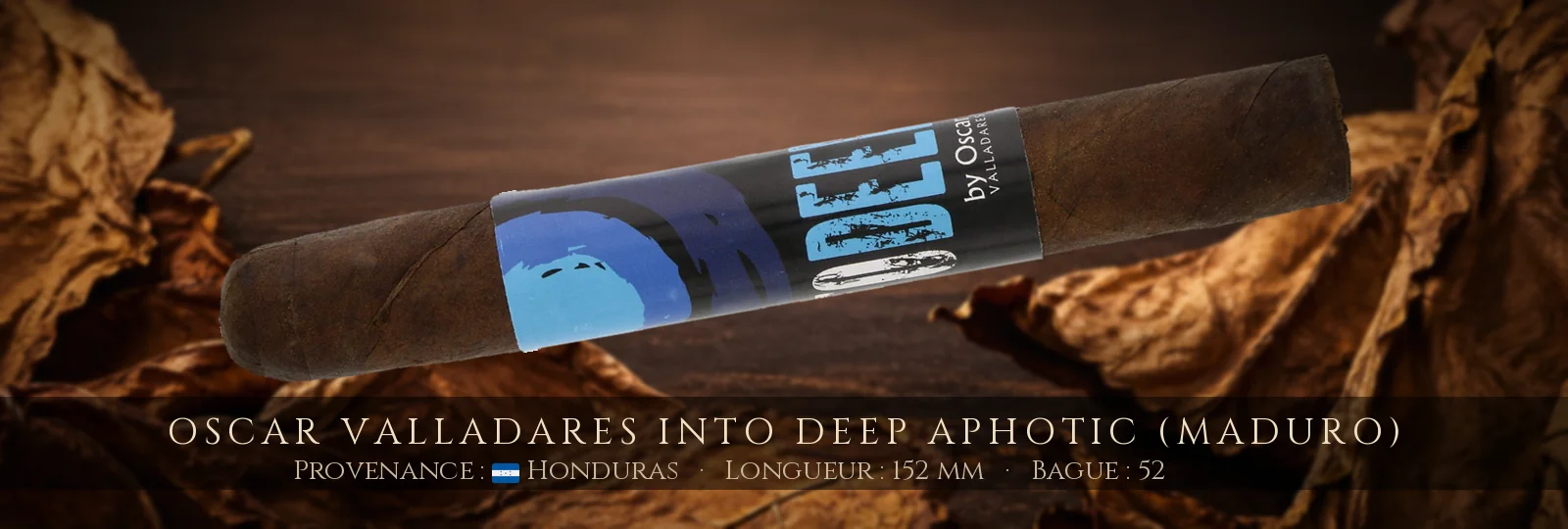 Oscar Valladares Into Deep Aphotic (Maduro) — Oscar Valladares — Honduras