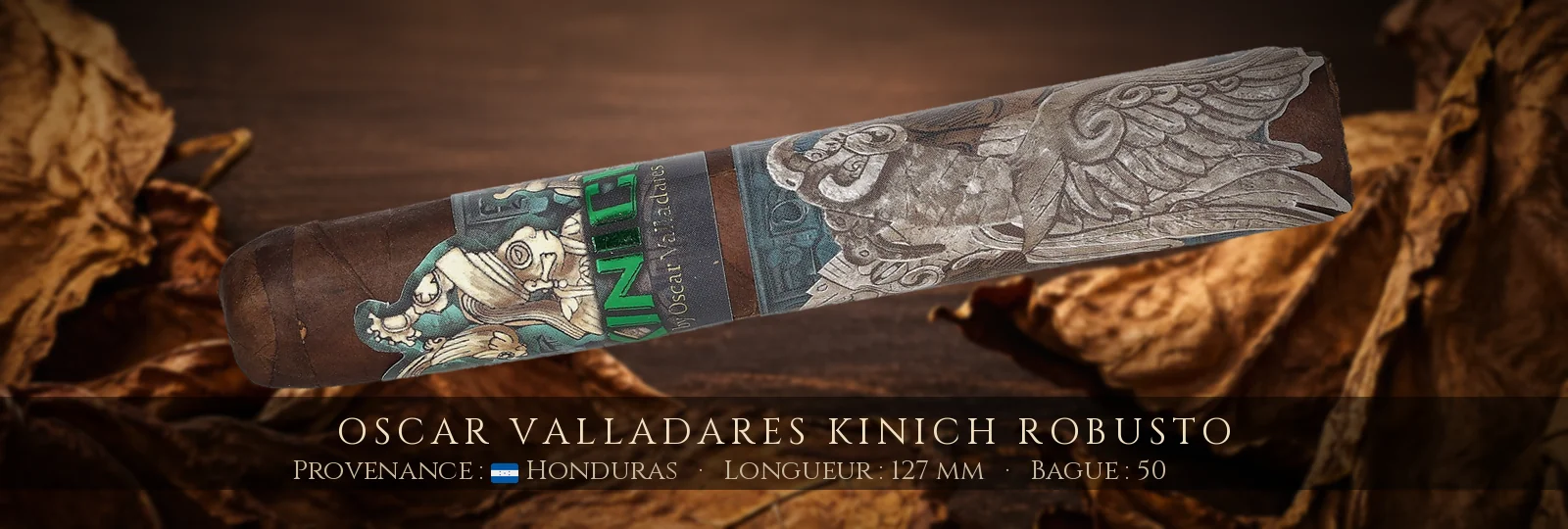 Oscar Valladares Kinich Robusto — Oscar Valladares — Honduras