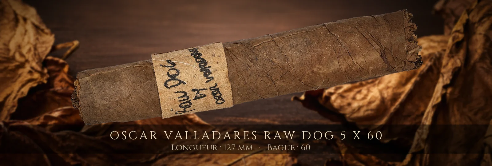Oscar Valladares Raw Dog 5 x 60 — Oscar Valladares
