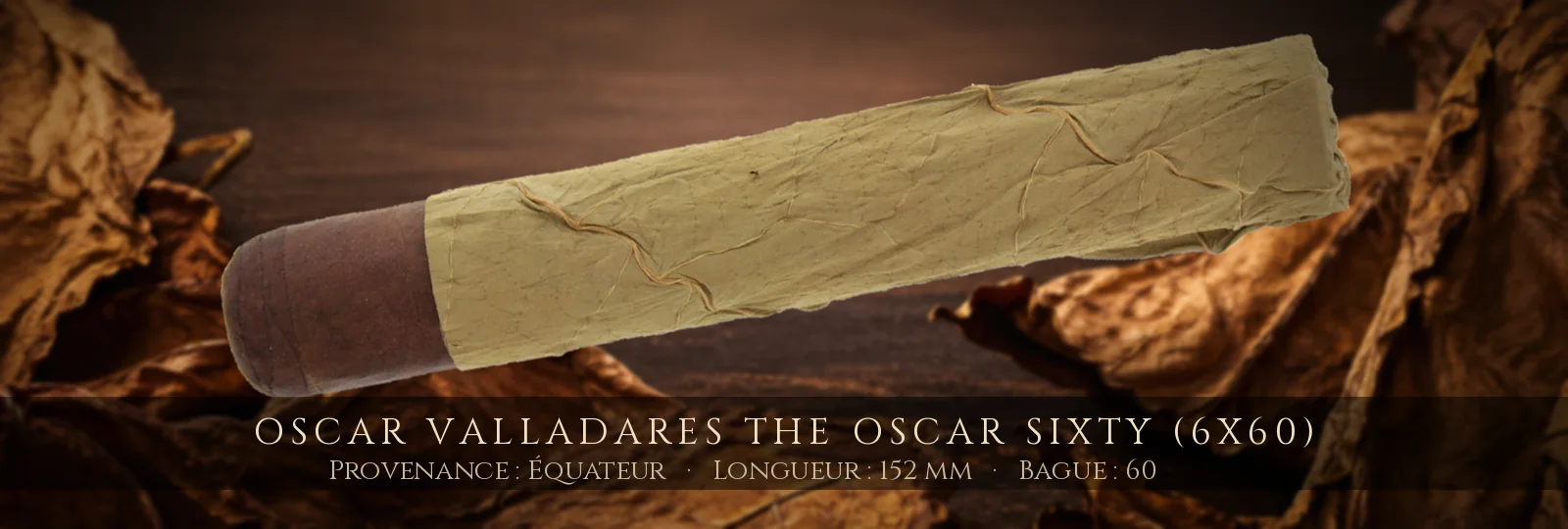 Oscar Valladares The Oscar Sixty (6x60) — Oscar Valladares — Équateur