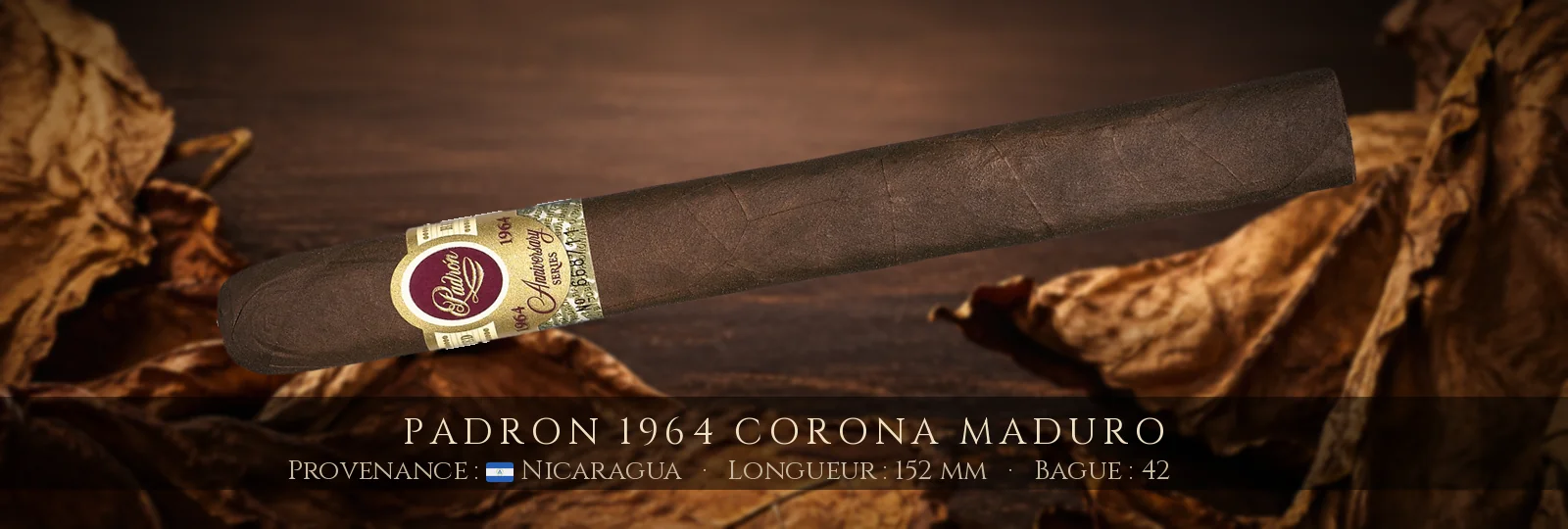 Padron 1964 Corona MADURO — Padron — Nicaragua