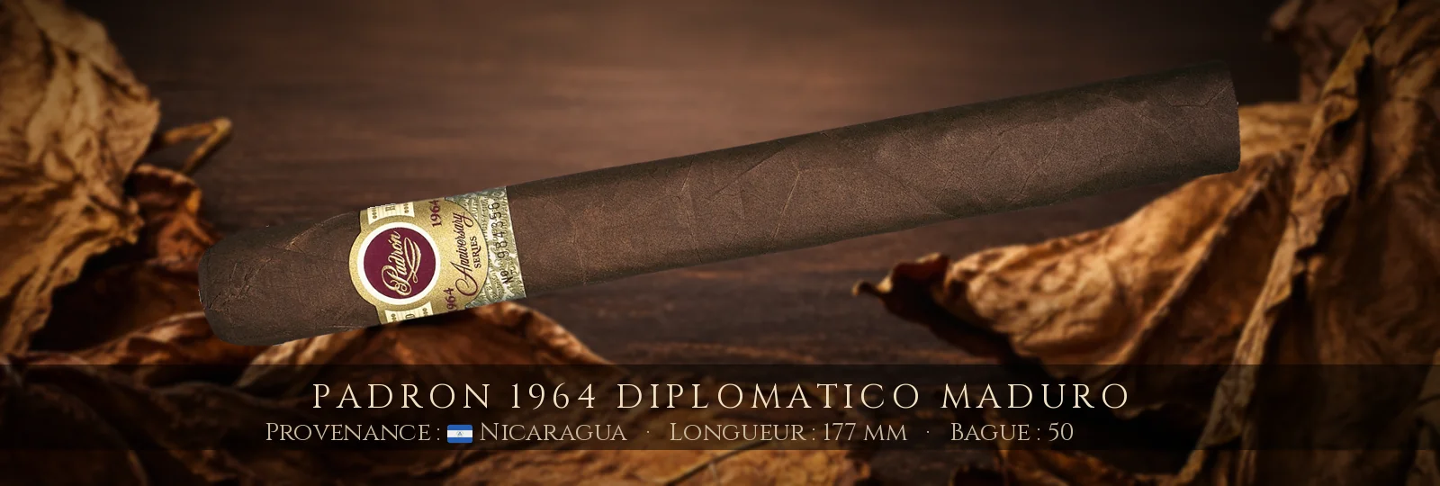 Padron 1964 Diplomatico MADURO — Padron — Nicaragua