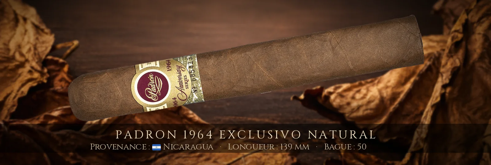 Padron 1964 Exclusivo NATURAL — Padron — Nicaragua