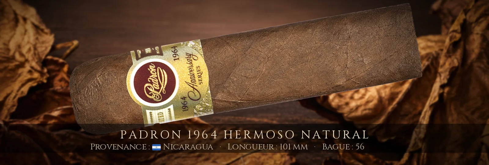 Padron 1964 Hermoso NATURAL — Padron — Nicaragua