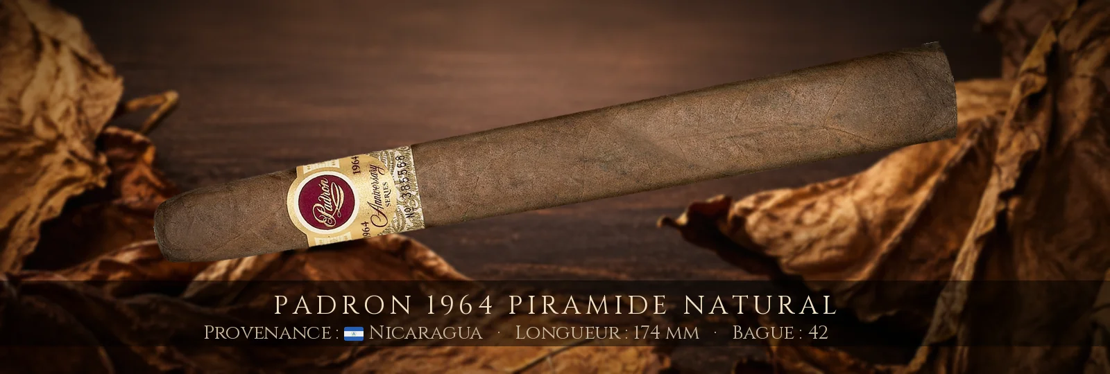 Padron 1964 Piramide NATURAL — Padron — Nicaragua