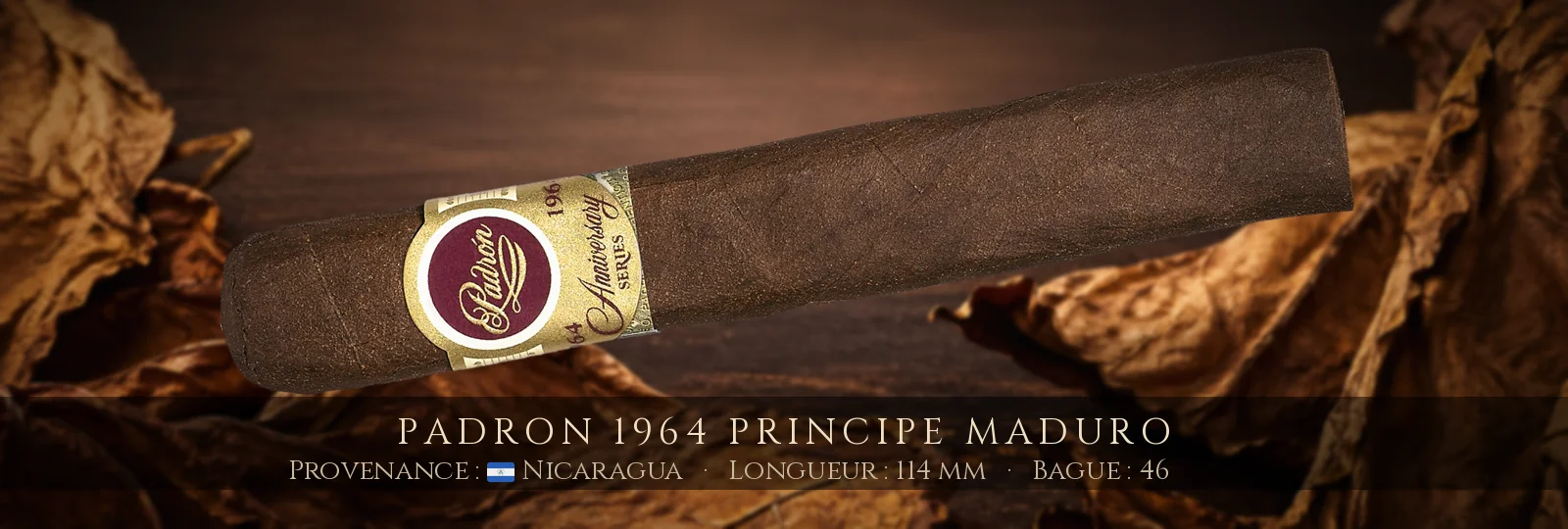 Padron 1964 Principe MADURO — Padron — Nicaragua