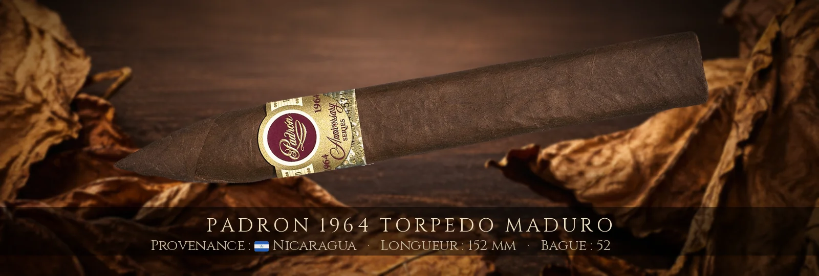 Padron 1964 Torpedo MADURO