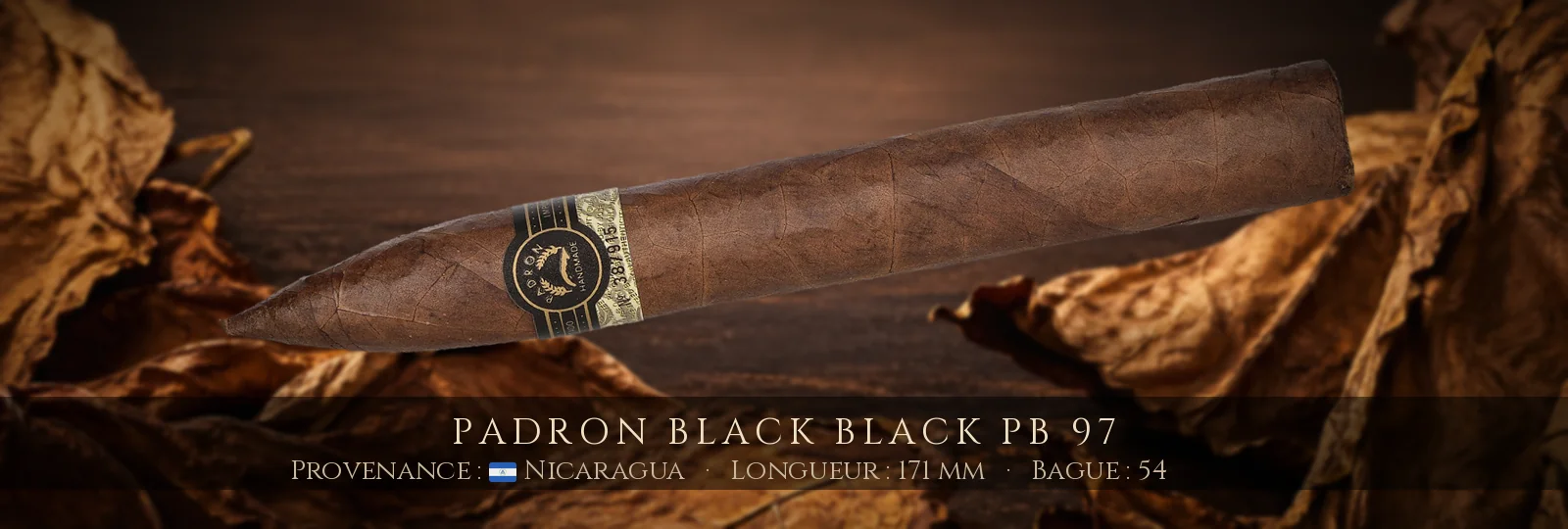 Padron Black Black PB 97 — Padron — Nicaragua