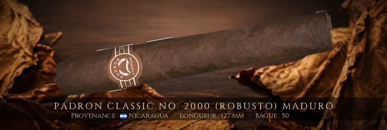 Padron Classic No. 2000 (Robusto) MADURO — Padron — Nicaragua