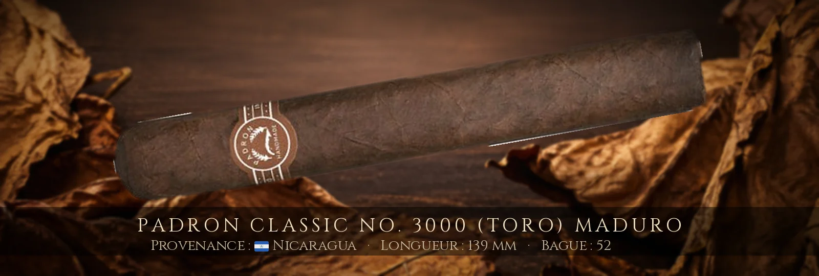 Padron Classic No. 3000 (Toro) MADURO — Padron — Nicaragua