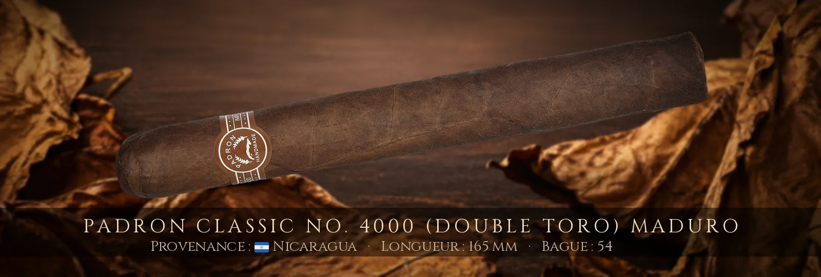 Padron Classic No. 4000 (Double Toro) MADURO — Padron — Nicaragua