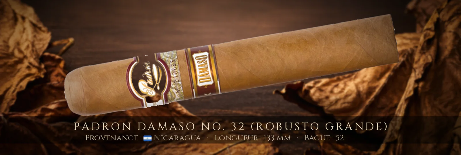 Padron Damaso No. 32 (Robusto Grande) — Padron — Nicaragua