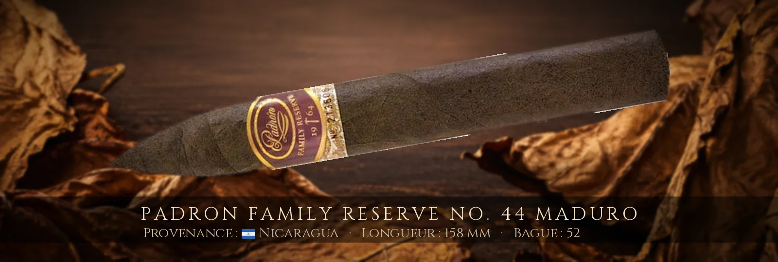 Padron Family Reserve No. 44 MADURO — Padron — Nicaragua