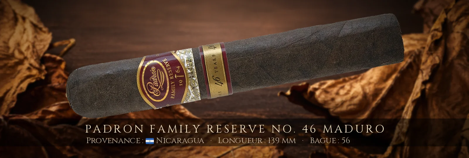 Padron Family Reserve No. 46 MADURO — Padron — Nicaragua