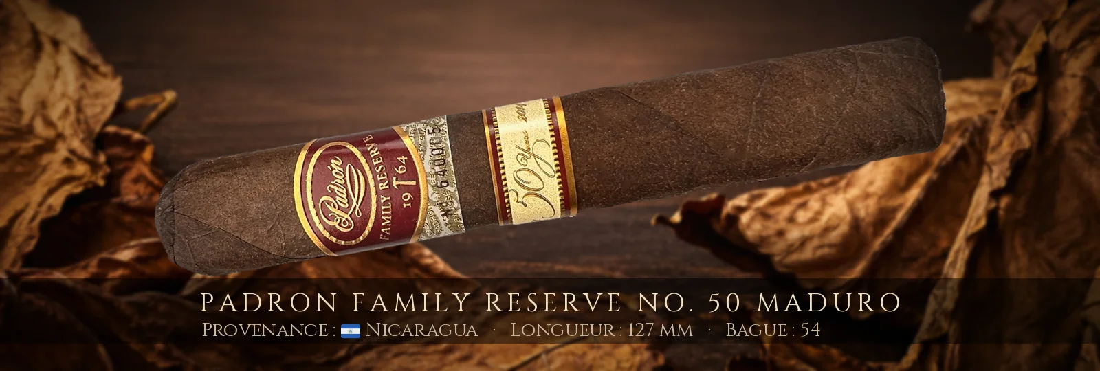 Padron Family Reserve No. 50 MADURO — Padron — Nicaragua