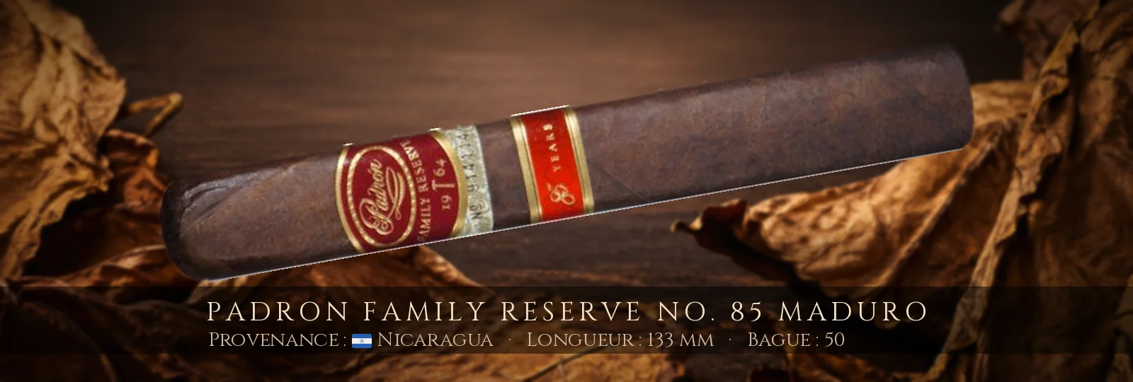 Padron Family Reserve No. 85 MADURO — Padron — Nicaragua