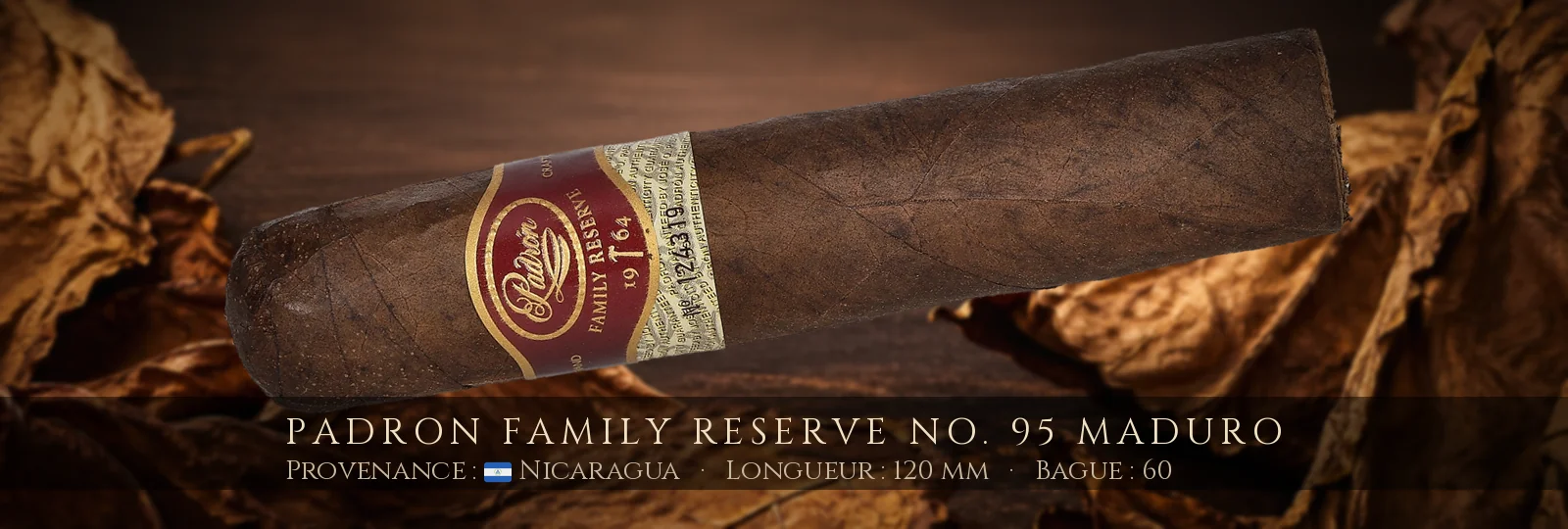 Padron Family Reserve No. 95 MADURO — Padron — Nicaragua