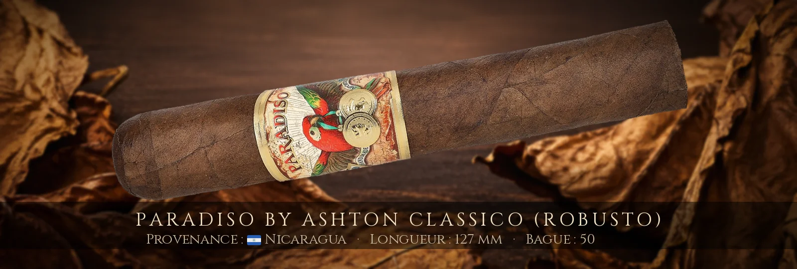 Paradiso By Ashton Classico (Robusto) — Paradiso — Nicaragua