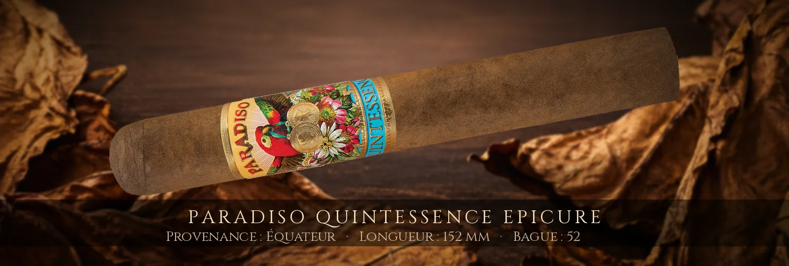 Paradiso Quintessence Epicure — Paradiso — Équateur