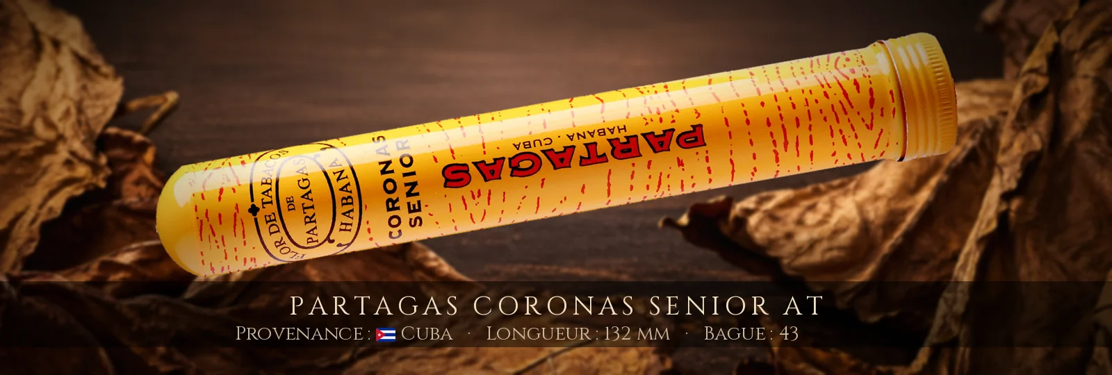 Partagas Coronas Senior AT — Partagas — Cuba