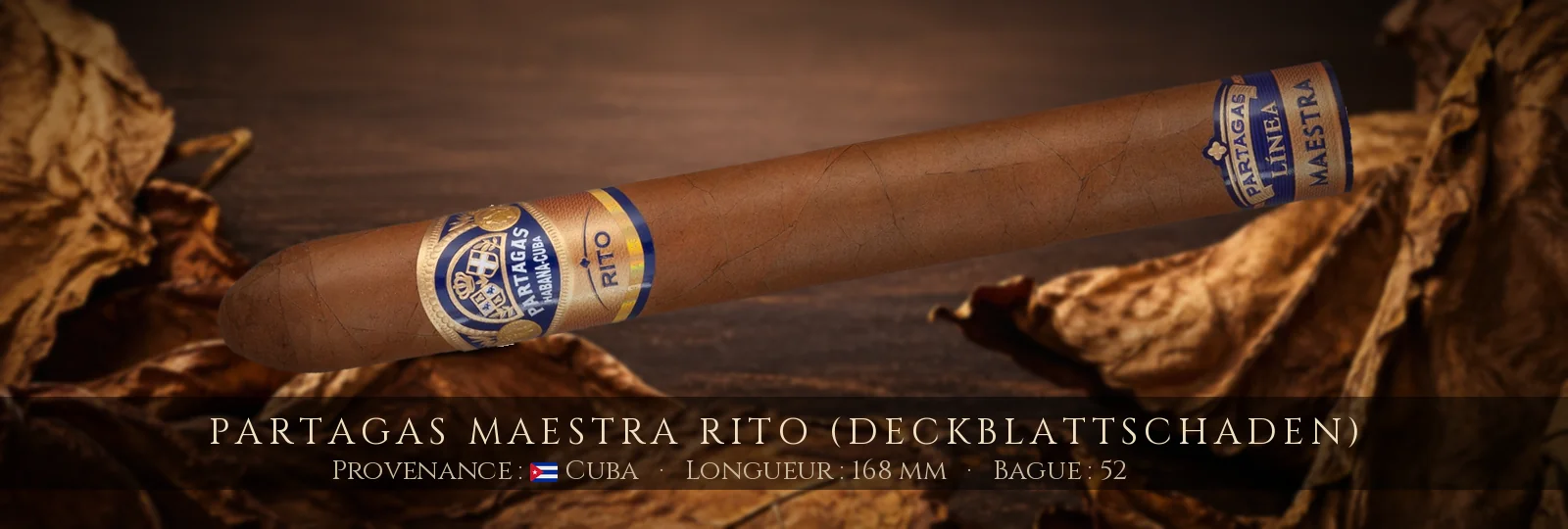 Partagas Maestra Rito (Deckblattschaden) — Partagas — Cuba