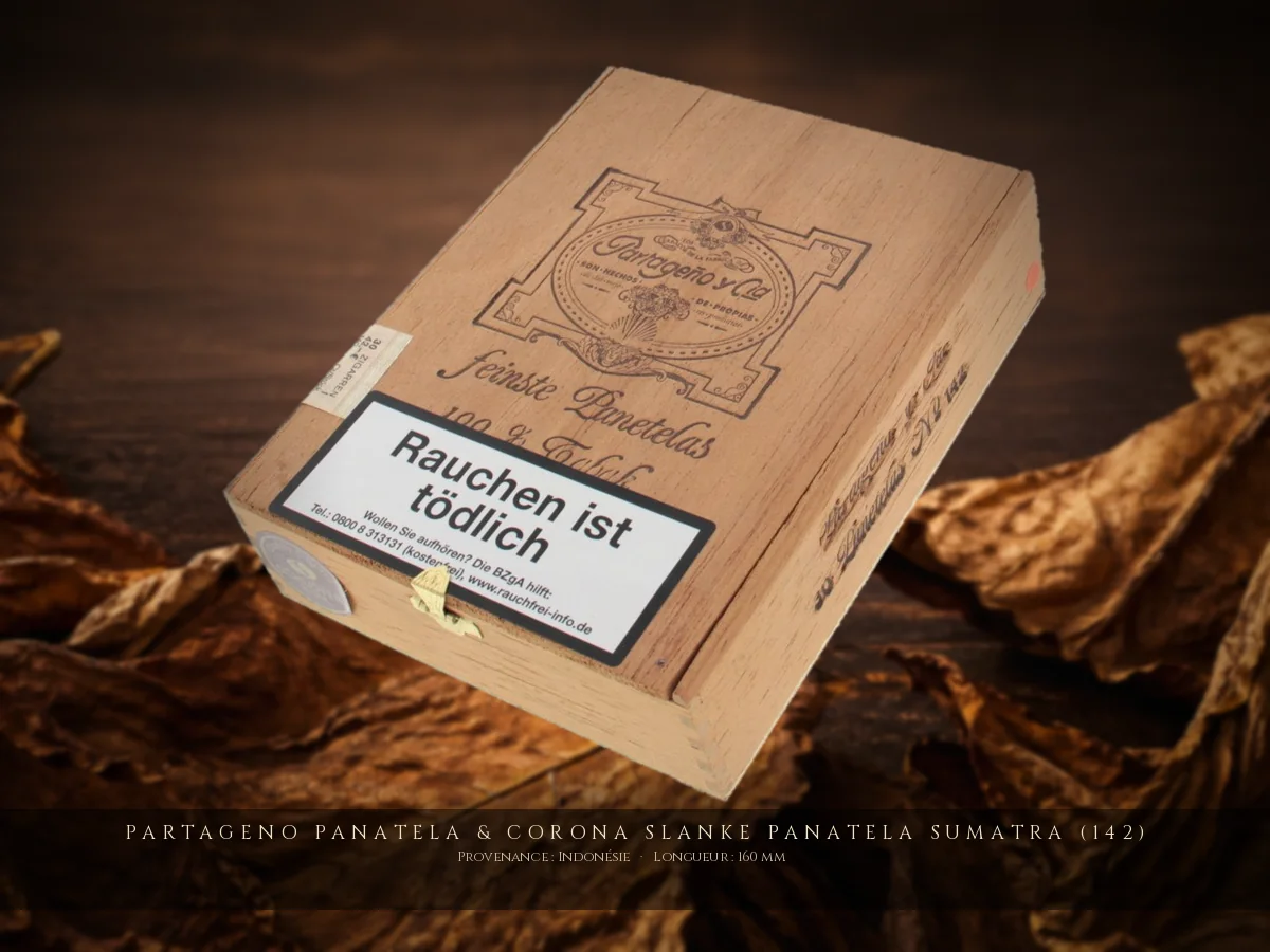 Partageno Panatela & Corona Slanke Panatela Sumatra (142) — Partageno — Indonésie