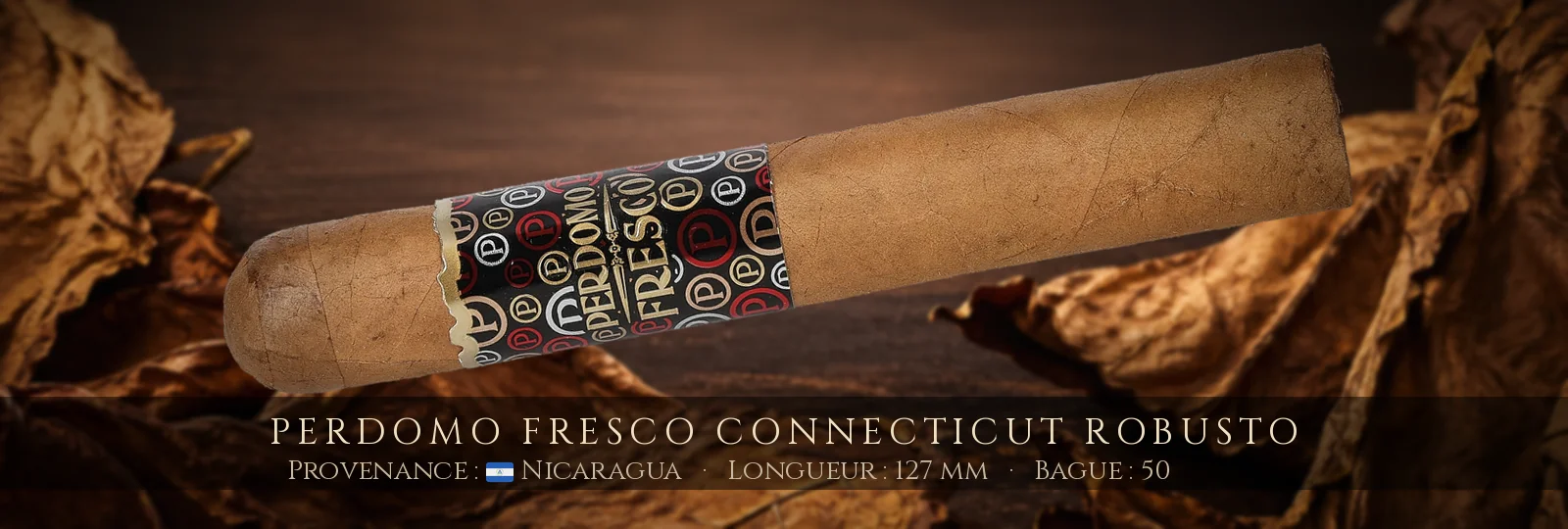 Perdomo Fresco Connecticut Robusto — Perdomo — Nicaragua