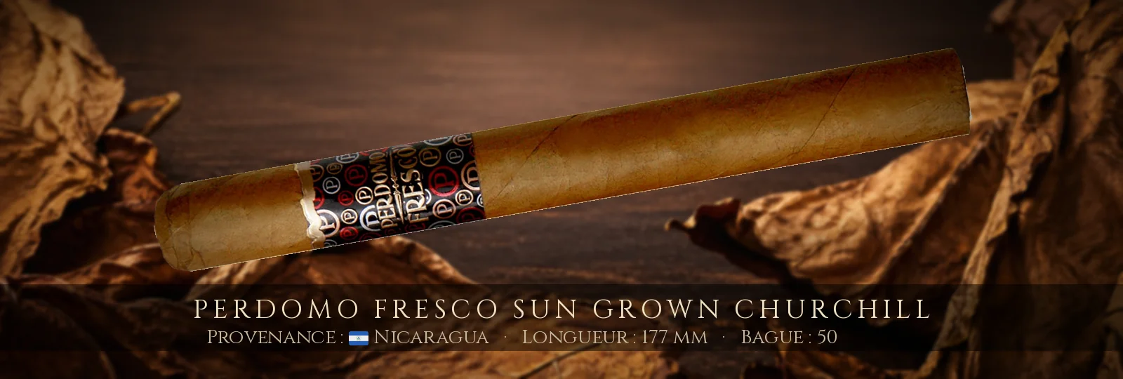 Perdomo Fresco Sun Grown Churchill — Perdomo — Nicaragua