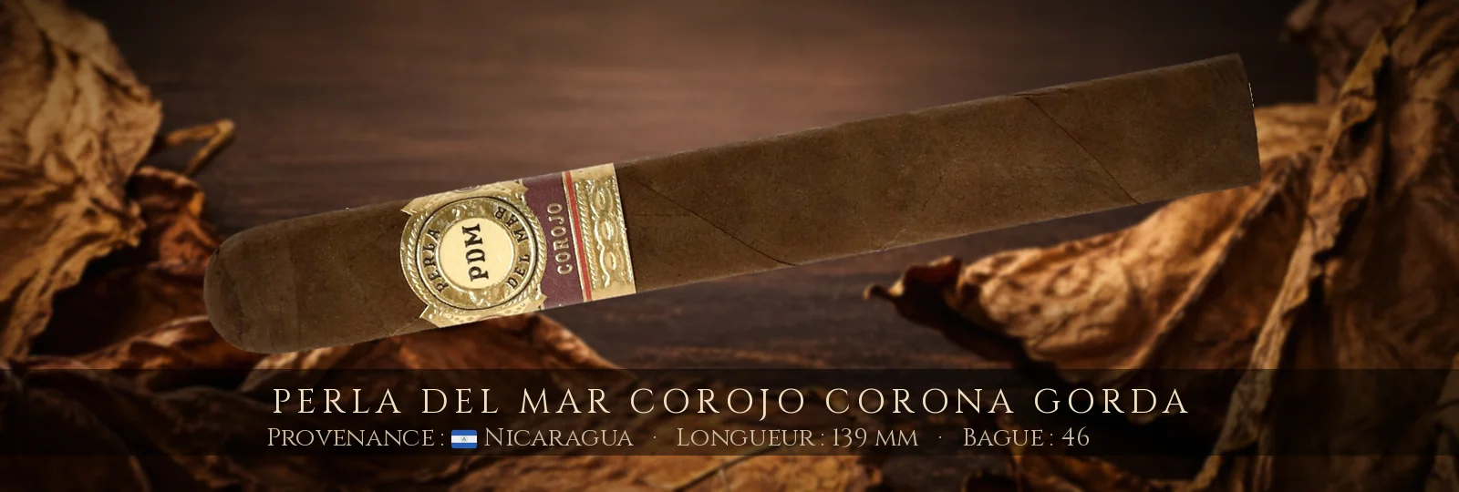 Perla del Mar Corojo Corona Gorda — Perla del Mar — Nicaragua